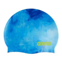 Czapka Silikonowa Arena Tie-Dye Hd – Niebieska / Wielokolorowa. Niebieskie czapki damskie Arena, bez wzorów. Za 138.50 zł.
