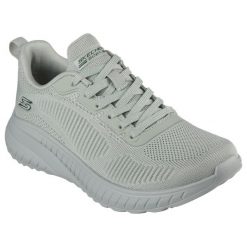 Buty do chodzenia damskie Skechers 117209SAGE. Białe obuwie sportowe damskie Skechers, bez zapięcia, trekkingowe. Za 490.00 zł.