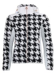 Peak Mountain Kurtka hybrydowa "Amore" w kolorze czarno-białym rozmiar: XXL. Białe kurtki sportowe damskie Peak Mountain, xxl, bez wzorów, bez kaptura. Za 109.26 zł.