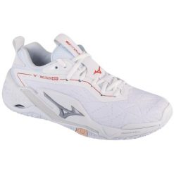 Adidasy Mizuno Wave Stealth, Kobiety. Białe obuwie sportowe damskie Mizuno, bez zapięcia, do piłki ręcznej, mizuno wave. W wyprzedaży za 593.20 zł.