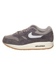 Nike Sportswear Skórzane sneakersy "Air Max 1 Premium" w kolorze szarym rozmiar: 37,5. Szare obuwie sportowe damskie Nike Sportswear, bez zapięcia. Za 333.81 zł.