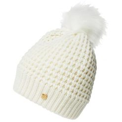 Czapka damska Helly Hansen snowfall. Białe czapki damskie Helly Hansen, na zimę, z aplikacjami, z materiału. Za 262.00 zł.