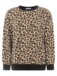 Zwillingsherz Bluza w kolorze beżowym rozmiar: L. Brązowe bluzy damskie Zwillingsherz, l, bez wzorów, bez kaptura. Za 169.95 zł.