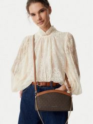 MICHAEL Michael Kors Torebka 30S6G13C5B Brązowy. Brązowe torebki klasyczne damskie MICHAEL Michael Kors, ze skóry, bez dodatków. Za 879.99 zł.