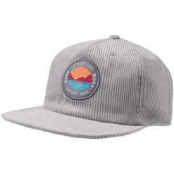 Czapka z daszkiem Trucker. Szare czapki z daszkiem damskie Buff, bez wzorów, z materiału. Za 156.99 zł.
