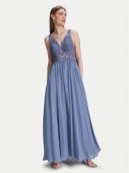 Swing Sukienka wieczorowa 5AH035HK Niebieski Slim Fit. Niebieskie sukienki damskie Hey Kyla, bez wzorów, z syntetyku, wizytowe, bez ramiączek. Za 519.99 zł.