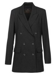 Herrlicher Płaszcz przejściowy w kolorze czarnym rozmiar: M. Czarne płaszcze damskie Herrlicher, m, bez wzorów, bez kaptura. Za 319.22 zł.