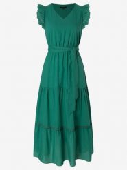 More & More Sukienka w kolorze morskim rozmiar: 32. Niebieskie sukienki damskie More & More, bez wzorów, z bawełny, bez ramiączek. Za 132.36 zł.