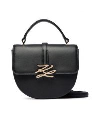 KARL LAGERFELD Torebka B4W30039 Czarny. Czarne torebki klasyczne damskie KARL LAGERFELD, ze skóry, bez dodatków. Za 1,099.00 zł.
