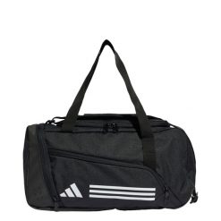 Torba Essentials 3-Stripes Duffel XSmall. Białe torby sportowe Adidas, bez wzorów, z materiału. Za 139.00 zł.