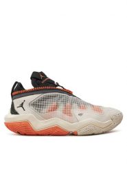 Nike Sneakersy DO7191 002 Beżowy. Brązowe obuwie sportowe damskie Nike, z materiału, bez zapięcia. Za 499.99 zł.