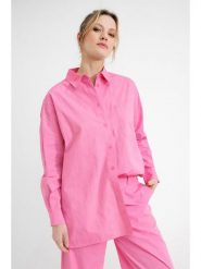 Josephine & Co Bluzka "Dean" w kolorze jasnoróżowym rozmiar: 34. Różowe bluzki damskie Josephine & Co, bez wzorów, z bawełny, bez kołnierzyka, bez ramiączek. Za 195.99 zł.