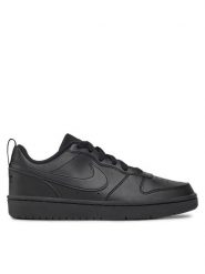 Nike Sneakersy Court Borough Low Recraft (GS) DV5456 002 Czarny. Czarne obuwie sportowe damskie Nike, ze skóry, bez zapięcia. Za 239.00 zł.
