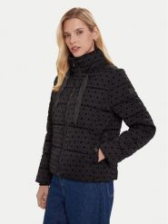 Morgan Kurtka zimowa 252-GABEL Czarny Regular Fit. Czarne kurtki damskie Morgan, na zimę, bez wzorów, z syntetyku, bez kaptura. Za 549.99 zł.