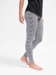 Damskie legginsy bezszwowe Hummel Ci Scrunch. Szare legginsy damskie Hummel, xl, bez wzorów, z dzianiny. Za 135.50 zł.
