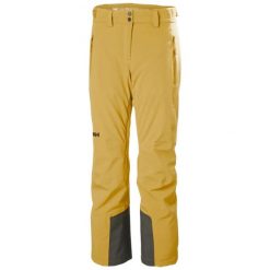 Spodnie narciarskie dla kobiet Helly Hansen Alphelia 2.0. Brązowe spodnie sportowe damskie Helly Hansen, xl, bez wzorów, z elastanu, narciarskie, Primaloft. Za 1,186.50 zł.