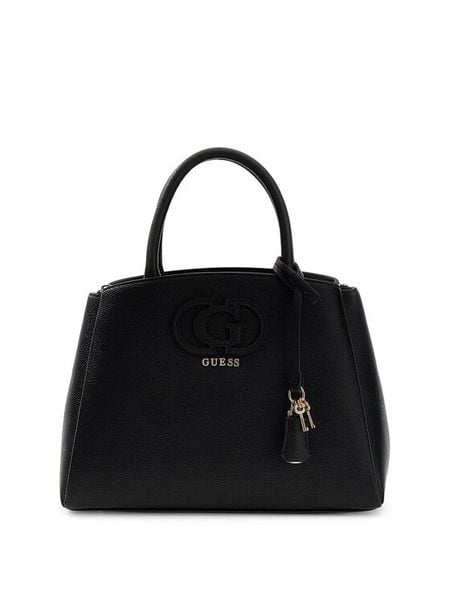 Guess Torebka HWBG99 05060 Czarny. Czarne kuferki damskie Guess, z aplikacjami, ze skóry, bez dodatków. Za 345.99 zł.