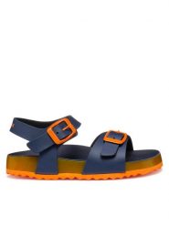 Geox Sandały J Ghita J558LC 0003W C0659 M Granatowy. Niebieskie sandały chłopięce Geox, ze skóry, bez zapięcia. Za 119.99 zł.