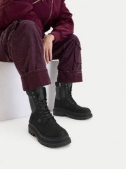 G-Star Raw Trzewiki CEO-WI45-VR-3400-02 Czarny. Czarne botki damskie G-Star, ze skóry, retro, bez obcasa, na płaskiej podeszwie, bez zapięcia. Za 439.99 zł.