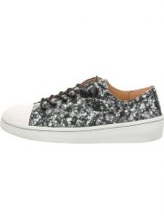 Think! Skórzane sneakersy w kolorze biało-czarnym rozmiar: 42. Białe obuwie sportowe damskie Think!, bez zapięcia. Za 276.71 zł.