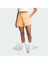 Adidas Szorty sportowe Soft Lux KA6998 Pomarańczowy Loose Fit. Brązowe spodenki sportowe damskie Adidas, s, bez wzorów, z syntetyku. Za 218.99 zł.