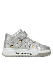 Primigi Sneakersy AVANT-8973322 Srebrny. Szare buty sportowe dziewczęce Primigi, bez wzorów, ze skóry, bez zapięcia. Za 199.99 zł.