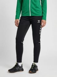 Damskie spodnie treningowe Hummel Core 2.0. Białe spodnie sportowe damskie Hummel, xl, bez wzorów, z materiału, z standardowym stanem, na fitness i siłownię. Za 216.00 zł.