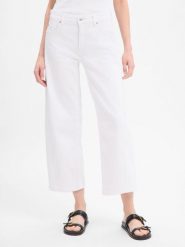 Cambio Jeansy Barrel - Oria Kobiety Bawełna biały, 40. Białe jeansy damskie Cambio. Za 479.95 zł.