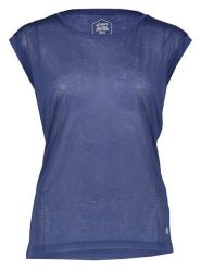 Asics Koszulka sportowa w kolorze granatowym rozmiar: S. Niebieskie koszulki sportowe damskie Asics, s, bez wzorów, bez ramiączek, outdoorowe. Za 69.58 zł.