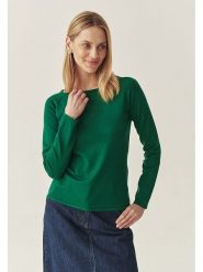 TATUUM Sweter "Brooke" w kolorze zielonym rozmiar: XS. Zielone swetry klasyczne damskie TATUUM, xs, bez kołnierzyka. Za 70.57 zł.