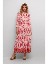 Cream Sukienka w kolorze kremowo-różowym rozmiar: L/XL. Brązowe sukienki damskie Cream, bez wzorów, z wiskozy, bez ramiączek. Za 152.99 zł.