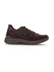 Gabor Skórzane sneakersy w kolorze brązowym rozmiar: 40. Brązowe obuwie sportowe damskie Gabor, bez zapięcia. Za 237.45 zł.