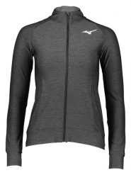 Mizuno Kurtka sportowa w kolorze czarnym rozmiar: S. Czarne kurtki sportowe damskie Mizuno, s, bez wzorów, z materiału, bez kaptura. Za 136.13 zł.