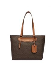 MICHAEL Michael Kors Torebka Jet Set 30S6GTVT2B Brązowy. Brązowe shopper bag MICHAEL Michael Kors, ze skóry, bez dodatków. Za 1,159.00 zł.