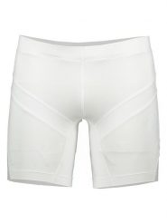 Asics Szorty sportowe "Agility" w kolorze białym rozmiar: S. Białe spodenki sportowe damskie Asics, s, bez wzorów, z materiału, outdoorowe. Za 82.64 zł.