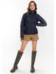 Northwood Kurtka pikowana "Jackie" w kolorze granatowym rozmiar: S. Niebieskie kurtki damskie Northwood, s, bez wzorów, bez kaptura. Za 121.99 zł.