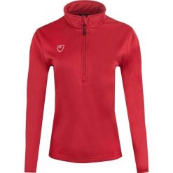 Damska bluza Playerlayer z zamkiem 1/4 Scarlet Red. Czarne bluzy damskie TIEM, na lato, bez wzorów, bez kaptura. Za 152.99 zł.