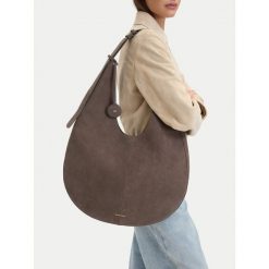 Torebka GINO ROSSI. Brązowe shopper bag Gino Rossi, bez wzorów, bez dodatków. Za 599.99 zł.