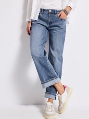 Street One Dżinsy Kobiety Bawełna niebieski, 34-28. Niebieskie jeansy damskie Street One. Za 279.95 zł.