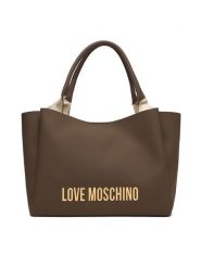 LOVE MOSCHINO Torebka JC4107PP1OKD0203 Brązowy. Brązowe torebki klasyczne damskie Love Moschino, ze skóry, bez dodatków. Za 1,049.00 zł.
