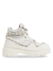 Tommy Jeans Trapery Tjw Hybrid Boot EN0EN02338 Biały. Białe trapery damskie Tommy Jeans, z jeansu, bez zapięcia. Za 749.99 zł.