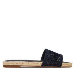 Espadryle Tommy Hilfiger. Niebieskie espadryle damskie Tommy Hilfiger, bez wzorów, z meshu, bez obcasa. Za 279.99 zł.