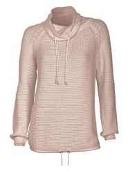Heine Sweter w kolorze beżowym rozmiar: 34. Brązowe swetry klasyczne damskie Heine, z bawełny, bez kołnierzyka. Za 41.69 zł.
