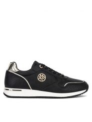 MEXX Sneakersy MI001008043W Czarny. Czarne obuwie sportowe damskie Mexx, ze skóry, bez zapięcia. Za 184.99 zł.