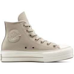 Adidasy Converse Chuck Taylor All Star Lift, Dla obu płci. Brązowe obuwie sportowe damskie Converse, bez zapięcia, na fitness i siłownię. Za 690.00 zł.