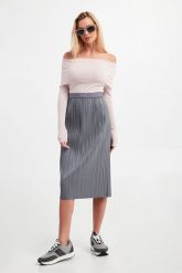 Spódnica plisowana Kabir MAX MARA LEISURE. Spódnice damskie Max Mara Leisure, s, bez wzorów. W wyprzedaży za 407.57 zł.