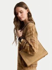 LAUREN RALPH LAUREN Torebka 431980175005 Brązowy. Brązowe torebki klasyczne damskie Lauren Ralph Lauren, ze skóry, bez dodatków. Za 1,699.00 zł.