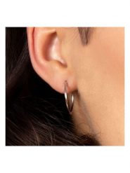 OR ÉCLAT Złote kolczyki-kreole "Sublime créoles" rozmiar: onesize. Szare kolczyki damskie Or Éclat, złote. Za 341.79 zł.