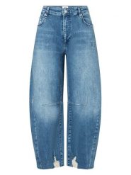 MAC Dżinsy "Dakota" - Comfort fit - w kolorze niebieskim rozmiar: 44. Niebieskie jeansy damskie MAC, z podwyższonym stanem. Za 295.99 zł.