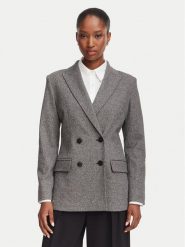 Marella Marynarka Materia 2625916021 Czarny Regular Fit. Czarne marynarki i żakiety damskie Marella, bez wzorów, z bawełny. Za 1,114.00 zł.